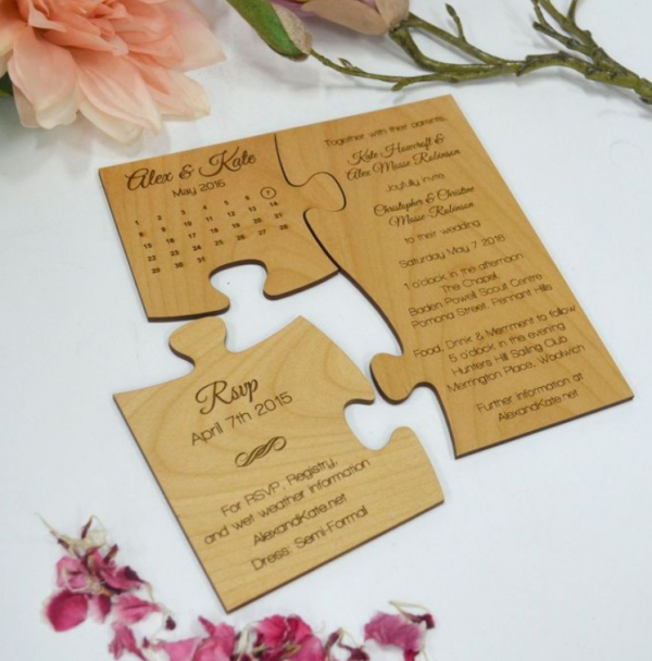 Unik dengan desain bertema jigsaw puzzle